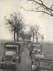 [Traffic jam on a Rhineland road]