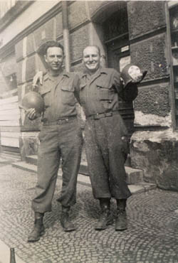 [Soldiers in Passau, Germany: 65th Infantry Division]